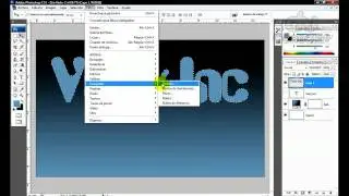 Tutorial Photoshop: Efecto Texto Plastificado