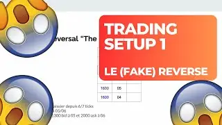 Formation Trading Setup 1: Le Fake Reverse (Trading sur DOM)