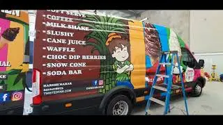 Food Van with Coffee, Ice Cream, Cane Juice, Slushy, Freezer, Fridge NO GENSET - Inverter/Lithium
