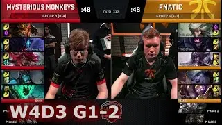 Fnatic vs Mysterious Monkeys | Game 2 S7 EU LCS Summer 2017 Week 4 Day 3 | FNC vs MM G2 W4D3