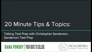 20 Minute Tips & Topics -  2021 Test Prep with Sanderson Test Prep