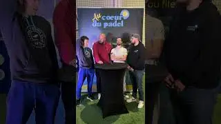 D&eacute;brief de Cl&eacute;ment (Le Chiquiteur) & Yann Auradou apr&egrave;s la finale du P1000 au Padel Football Club
