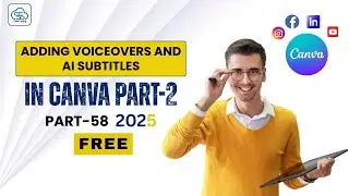 Adding Voiceovers And AI Subtitles In Canva || 2025