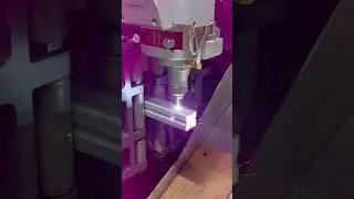 Special-shaped tube cutting and punching.