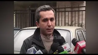 Ilir Babaramo k&euml;rkon takim me prokurorin Theodhori Sollaku (16 Tetor 2003)