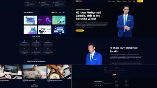 Portfolio Website Tutorials Using HTML CSS & JavaScript