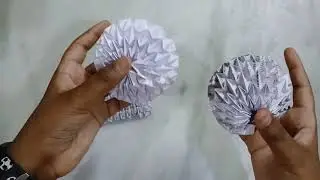Origami Magic Ball - Folded by Hand (Full Walkthrough - Hard Level)