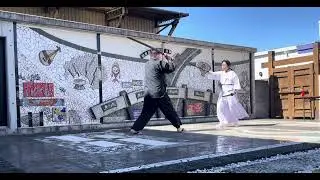 A demonstration of Shin Chuwa ryu tanken jutsu  新中和流短剣術演武 3/2/2024