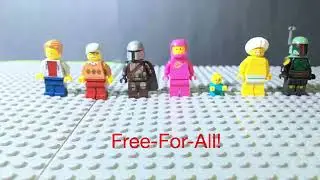 Free-For-All! | Lego Stop Motion
