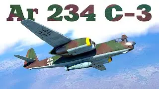 Обзор на Арадо Ar 234 С-3  Реактивный бомбардировщики Вар Тандер