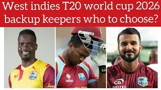 West indies Johnson Charles,Amir jangoo Andre Fletcher who the best 2nd wicket keeper t20 world cup 