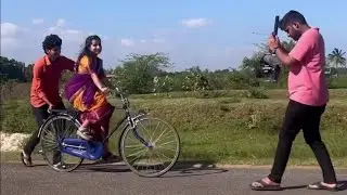 sivaangi in kankal etho cover song making video