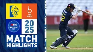 📲 MADY VILLIERS scores List A best 79 but Durham fall to four wicket defeat | THE BLAZE HIGHLIGHTS