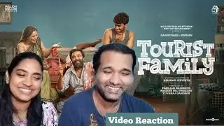 Tourist Family Title Teaser Reaction | Sasikumar | Simran | Sean Roldan | Abishan | Tamil Couple