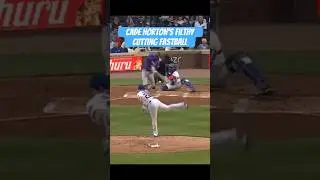Cade Horton&rsquo;s FILTHY Cutting Fastball