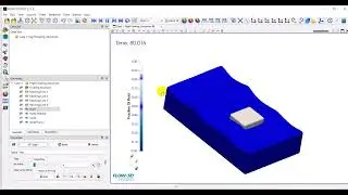 Post-Processing of a floating object with the mooring lines using Simulation by Flow3DHydro