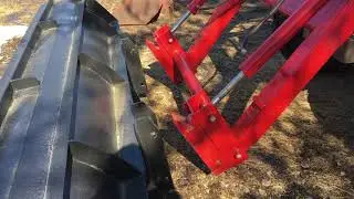 MASSEY FERGUSON 274 Bucket Quick Attach