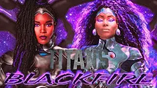 First Look at Blackfire in Titans Season 3! Starfire&rsquo;s Evil Sister! The Main Villain!
