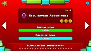 Geometry Dash - Electroman Adventures [All Coins]