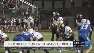 UNDER THE LIGHTS | Mount Pleasant Tigers vs. Lindale Eagles