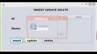 Simple database connection using netbeans Demo - TechnoRd
