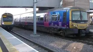 First Capital Connect 365535 and 365523 departing Peterborough
