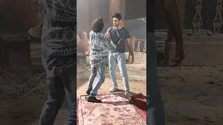 #MohitKumar Fight Scene like WWE🔥🔥 #Vanshaj #BTS #shorts