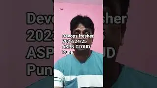 DevOps Engineer Fresher Job 2025 | Pune | AWS, Azure, Kubernetes | ASCP GPUONCLOUD