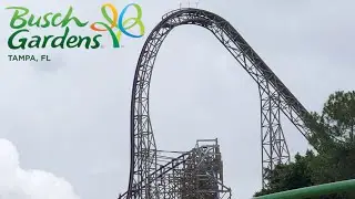 Busch Gardens Tampa August 2020 Update with The Legend