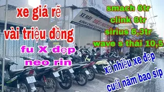 28/12 cuối năm rồi xe cũ mới e xả giá rẽ con bao síp nữa, nhanh tay chốt đơn xe giá rẽ vài triệu ạ