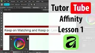 Affinity &mdash; Урок 1 &mdash; Обзор интерфейса