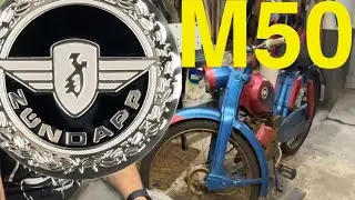 Zündapp Bergsteiger in der Werkstatt - M50