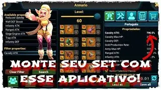 GUIA PARA MONTAR SEU SET DE GUERRA! Lords Mobile