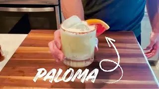 Golden Heat Paloma | Spicy Reposado Tequila Cocktail | Tequila Tuesday