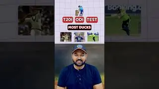 Most Number of Ducks In Cricket History 🤯 #cricket