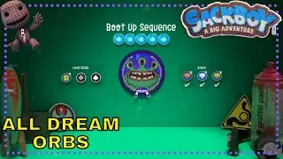 Sackboy: A Big Adventure Boot Up Sequence - All Dream Orbs