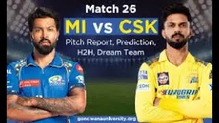 MI vs CSK Dream11 Prediction, IPL 2024 | Preview, Playing XI, Fantasy Tips, Pitch Report