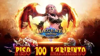 LEGEND ONLINE CLASSIC - Arqueiro lvl 37 Passando piso 100 Labirinto