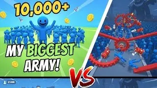 1 VS 1,000,000 ARMY! 😱 Count Masters Epic Crowd Clash
