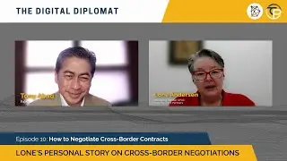 How to Negotiate Cross-Border Contracts w/ Lone Andersen | The Digital Diplomat (cc available)