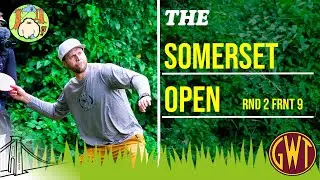 2023 SOMERSET OPEN | MPO ROUND 2 FRONT 9 | Allen, Hinton, Howard, March | Yeti Disc Golf