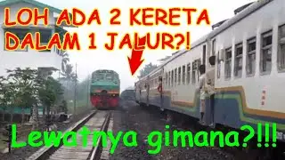 Trip KA Limex Sriwijaya 2010 Part 2:  Persilangan KA UNIK Khas Sumatera