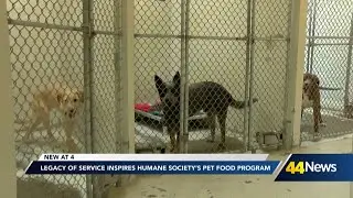 Legacy of service inspires Humane Society's Pet Food Program