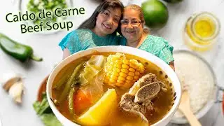 Indulge in a Bowl of Flavorful Caldo de Carne/Beef Soup