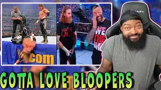 ROSS REACTS TO 20 MINUTES OF WWE BLOOPERS CAUGHT ON LIVE TV