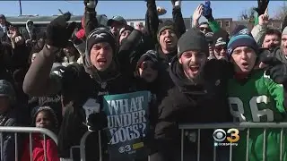 Fans Gather In South Philly For Eagles Parade