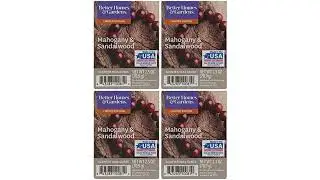 Better Homes and Gardens Mahogany & Sandalwood Scented Wax Cubes Review