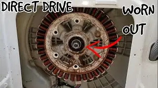 How To Remove Washing Machine(DIRECT DRIVE) Motor