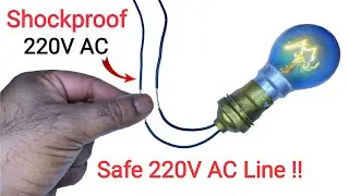 Make 220V AC Shockproof Electricity