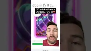 5 наименее используемых карт в Clash Royale 📉📉